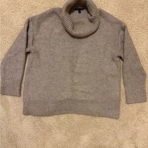 Banana Republic Taupe Turtleneck Sweater